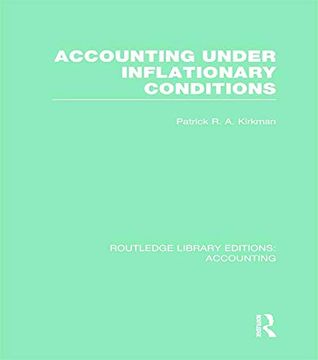 portada Accounting Under Inflationary Conditions (Rle Accounting) (in English)