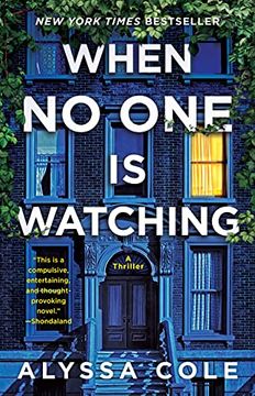 portada When no one is Watching: A Thriller 