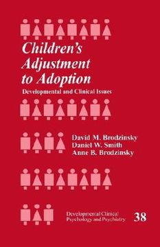 portada children's adjustment to adoption: developmental and clinical issues (en Inglés)