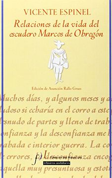 portada Relaciones de la vida del escudero Marcos de Obregón