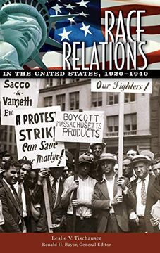 portada Race Relations in the United States, 1920-1940 (en Inglés)