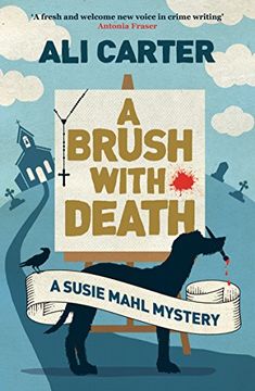 portada A Brush With Death: A Susie Mahl Mystery (Pet Detective Mystery) 
