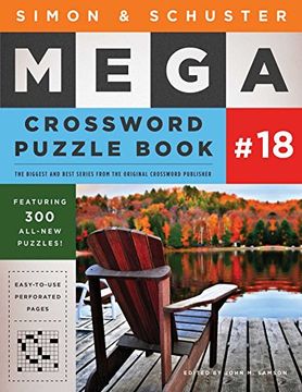 portada Simon & Schuster Mega Crossword Puzzle Book #18 (S&S Mega Crossword Puzzles) (en Inglés)