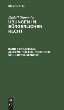 portada Einleitung. Allgemeiner Teil. Recht der Schuldverhã Â¤Ltnisse (German Edition) [Hardcover ] (en Alemán)