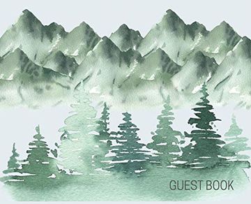 portada Landscape Guest Book to Sign (Hardback) (in English)