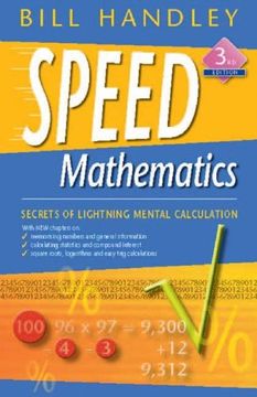 portada Speed Mathematics: Secrets of Lightning Mental Calculation (en Inglés)