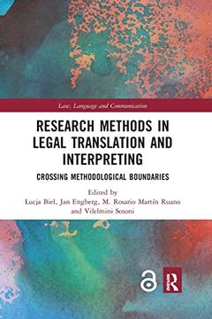 portada Research Methods in Legal Translation and Interpreting (Law, Language and Communication) (in English)