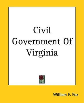 portada civil government of virginia (in English)