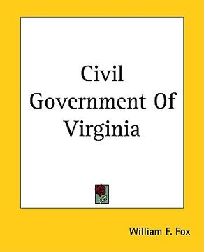 portada civil government of virginia (en Inglés)