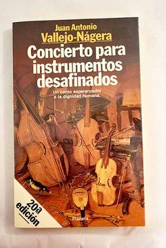 portada Concierto Para Instrumentos Desafinados (17ª Ed. )