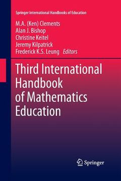 portada Third International Handbook of Mathematics Education (en Inglés)