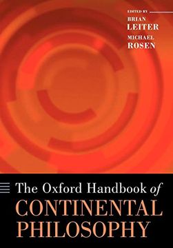 portada The Oxford Handbook of Continental Philosophy (Paperback) (Oxford Handbooks) (en Inglés)