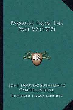 portada passages from the past v2 (1907) (en Inglés)