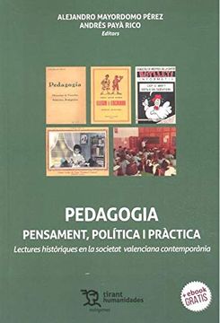 portada Pedagogia. Pensament, Política i Pràctica (Márgenes) (in Spanish)