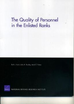 portada the quality of personnel in the enlisted ranks (en Inglés)