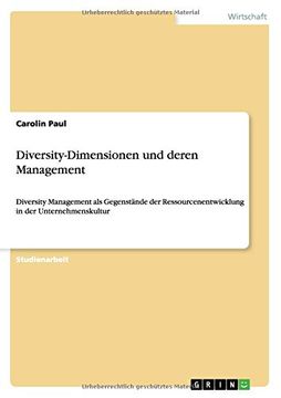 portada Diversity-Dimensionen und deren Management