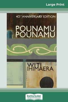 portada Pounamu Pounamu: 40th Anniversary Edition (16pt Large Print Edition) (en Inglés)