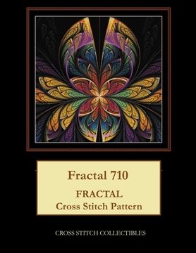 portada Fractal 710: Fractal Cross Stitch Pattern (in English)