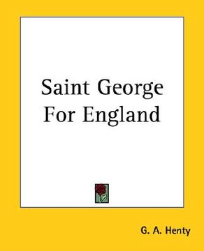 portada saint george for england