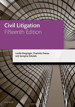 portada Civil Litigation (Legal Practice Course Manuals) (en Inglés)