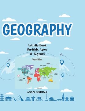 portada Activity Book for Kids, Ages: 8-12 years, GEOGRAPHY (in English)