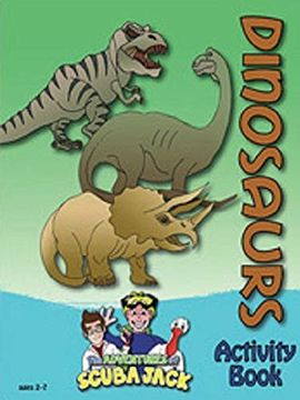 portada Dinosaur Activity Workbook for Kids (en Inglés)
