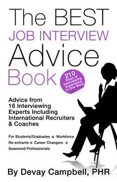 portada The BEST Job Interview Advice Book (en Inglés)