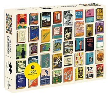 portada Puzzle: Classic Paperbacks: 1000 Pieces 