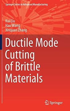 portada Ductile Mode Cutting of Brittle Materials (Springer Series in Advanced Manufacturing) (in English)