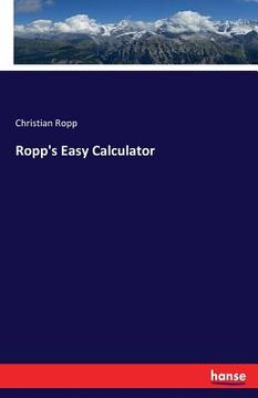 portada Ropp's Easy Calculator (en Inglés)