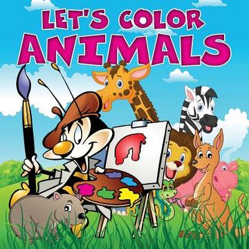 portada Let's Color Animals (in English)