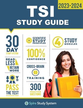 portada TSI Study Guide: TSI Test Prep Guide with Practice Test Review Questions for the Texas Success Initiative Exam 