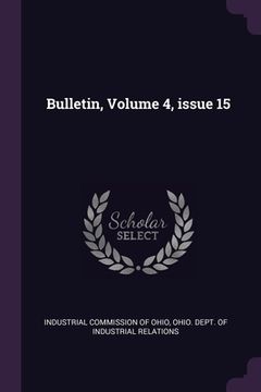 portada Bulletin, Volume 4, issue 15 (in English)