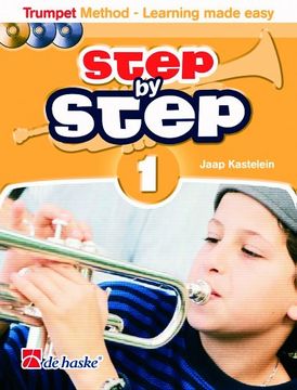 portada Step by step 1 trumpet trompette+2cds+DVD