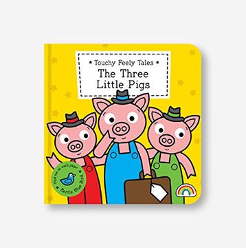 portada The Three Little Pigs (Touchy Feely Tales) (en Inglés)