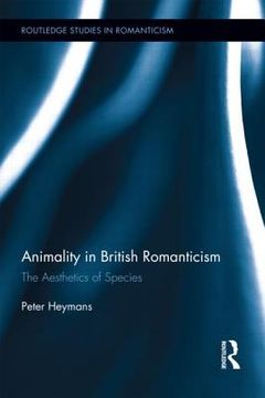 portada animality in british romanticism (en Inglés)