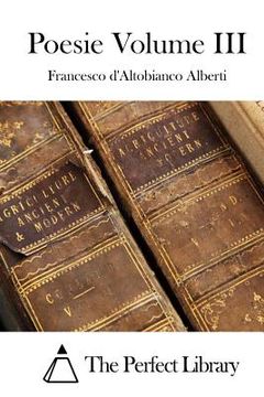 portada Poesie Volume III (en Italiano)