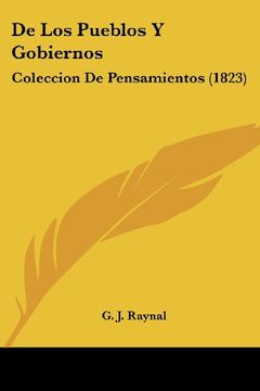 portada De los Pueblos y Gobiernos: Coleccion de Pensamientos (1823)