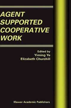 portada agent supported cooperative work (en Inglés)