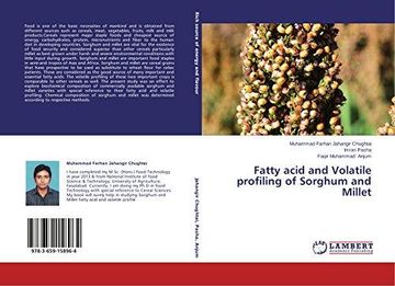 portada Fatty acid and Volatile profiling of Sorghum and Millet (en Inglés)