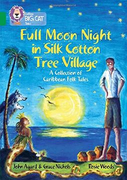 portada Full Moon Night in Silk Cotton Tree Village: A Collection of Caribbean Folk Tales: Band 15 (en Inglés)