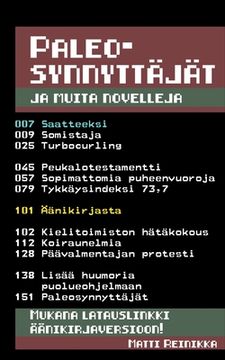 portada Paleosynnyttäjät: ja muita novelleja (en Finlandés)