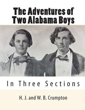 portada The Adventures of Two Alabama Boys: In Three Sections (en Inglés)