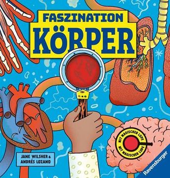 portada Faszination Köper - Körpersachbuch für Kinder ab 7 Jahren mit Magischer Lupe (en Alemán)
