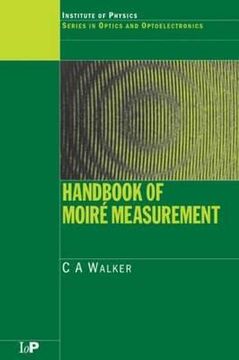 portada handbook of moire measurement (en Inglés)