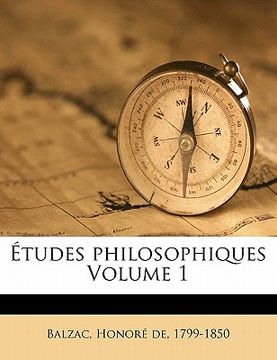 portada Études philosophiques Volume 1 (en Francés)