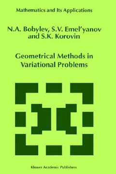 portada geometrical methods in variational problems (en Inglés)