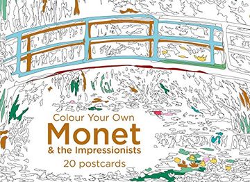 portada Colour Your Own Monet & the Impressionists (Colouring Books)