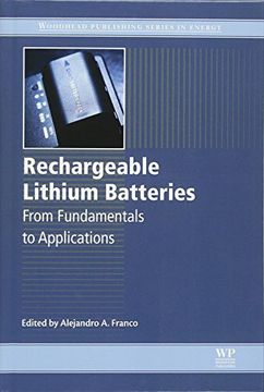 portada Rechargeable Lithium Batteries: From Fundamentals to Applications (en Inglés)