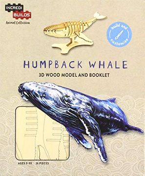 portada Incredibuilds Animal Collection: Humpback Whale (en Inglés)